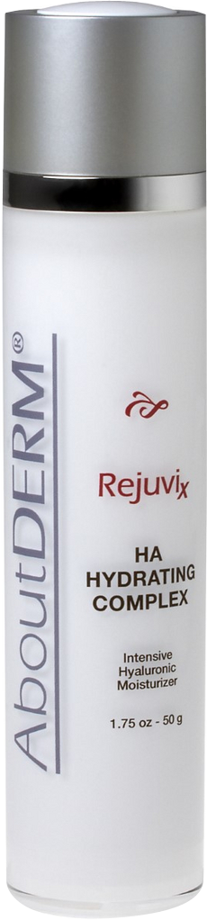 A bottle of rejuvix ha lotion.