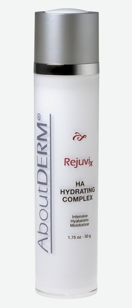 A bottle of rejuvik ha hydrating complex